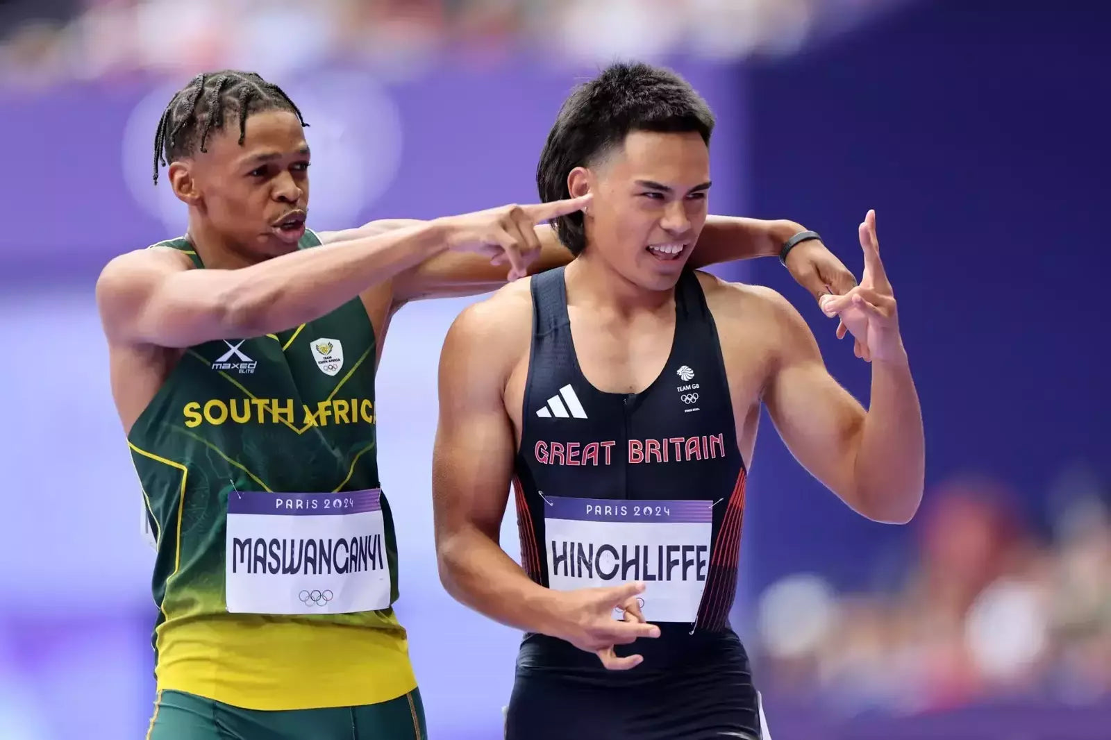 MASWANGANYI & HINCHLIFFE - PARIS OLYMPICS