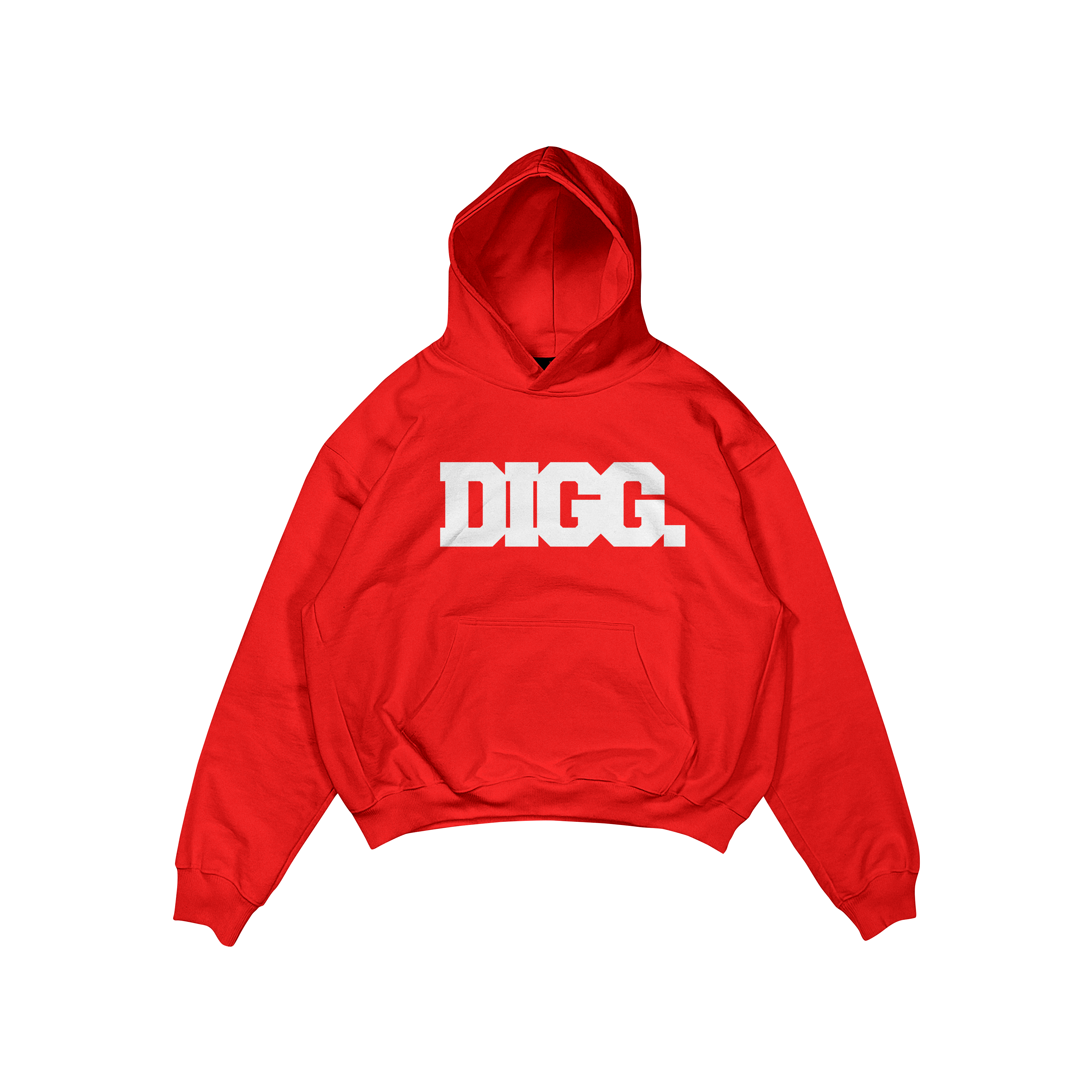 GOALDIGGER: DIGG. • UH RED HOODIE