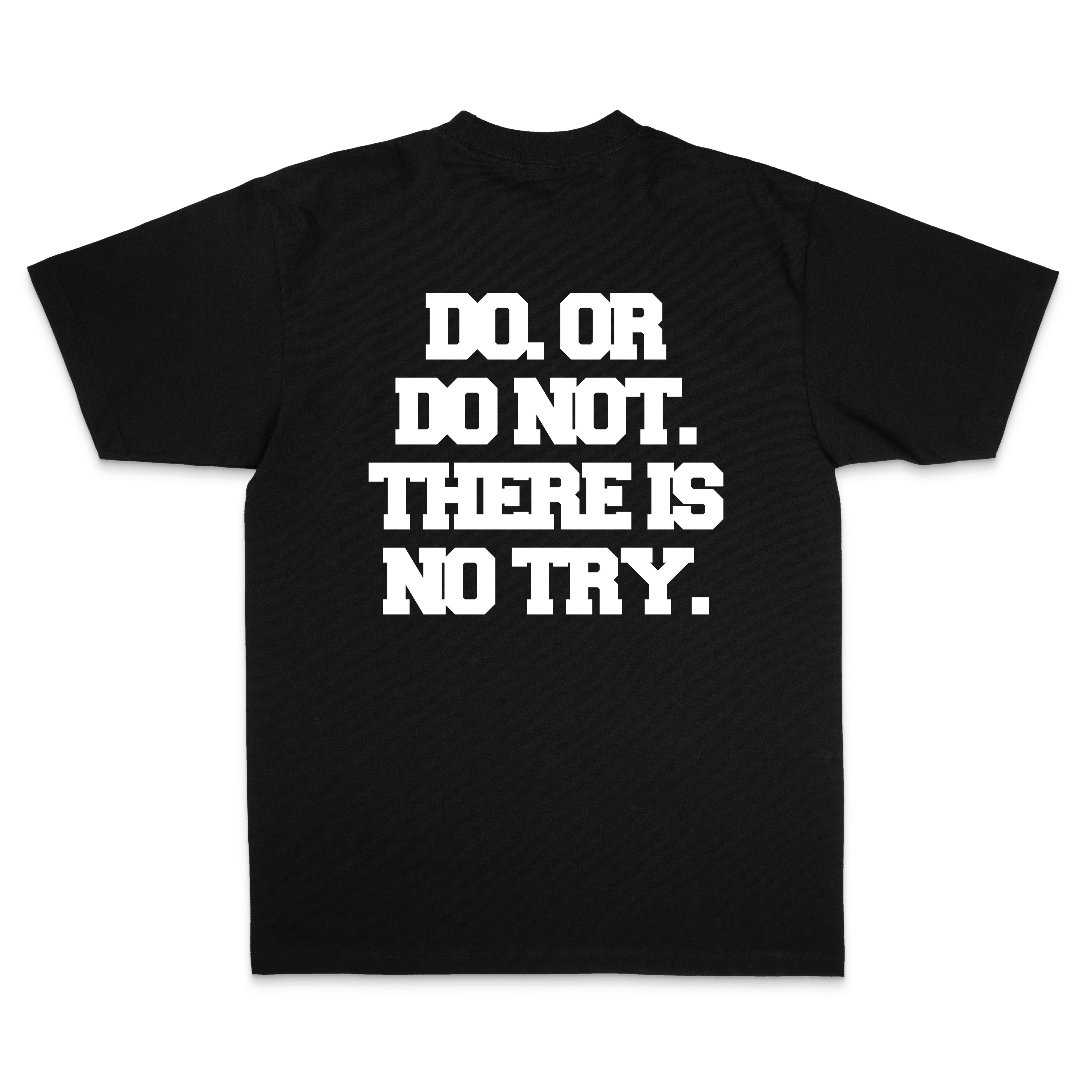 YODA I: DO. OR DO NOT. THERE IS NO TRY.